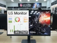 Monitor Gamer LG 24MS500-B 24ms Ips Fullhd 100hz Ajuste de Inclinação Negro