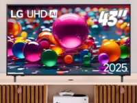 Smart TV 4K 43″ LG UHD 43UA8550PSA Processador a7 Ger8 AI Alexa integrado Otimizador de Jogos webOS 25