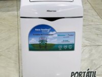 Ar Condicionado Portátil Com Wi-fi Hisense 12.000 Btus Eletr