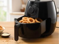 Fritadeira Elétrica Quick Fryer Elgin 4 Litros Preta com cesta removível 220V - Airfryer