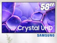 Samsung Smart TV 58" Crystal UHD 4K U8500F 2025