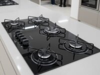 Cooktop 5 Bocas Mesa De Vidro Atlas Agile Up Bivolt