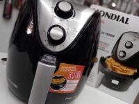 Mondial AF-30-I fritadeira elétrica air fryer sem óleo 3,5L cor preto e inox