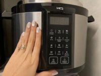 Panela De Pressão Elétrica Multi Digital Hq 5l Inox Hq-y5di 127V