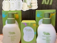 Kit Mamãe e Bebê Shampoo, Condicionador, Sabonete em Barra e Hidratante (4 produtos)