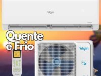 Ar Condicionado Eco Inverter II Wifi Elgin 12000 Btus R-32 Quente/Frio