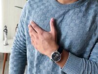 Suéter Masculino Lã Tricot Manga Longa Xadrez Blusa De Frio