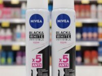 NIVEA Kit Desodorante Aerossol Black & White Clear 150ml - 2 Unidades