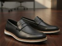Sapato Mocassim Masculino Casual Confortável Couro Sintético