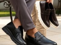 Sapato Casual Masculino Loafer Tratorado Comfort Premium