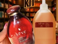 Kit Óleo Desodorante Corporal Sève Amêndoas Doces Intensa com Refil 2 un de 200 ml