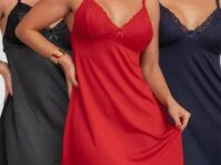 Kit 3 Camisola Sensual S/ Bojo Renda Conforto