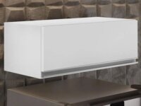 Armário Aéreo Cozinha P/geladeira 70cm Texas Branco Lumil Branco