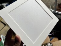 Kit 10 Painel Plafon Embutir Led 18w Quadrado 6500k Branco Frio - Easy