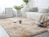 Tapete Felpudo Quarto Sala 1,00 X 1,40 Mt Peludo (várias cores)