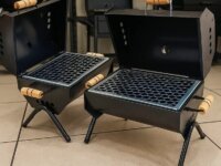 Churrasqueira Bafinho A Carvão Econômica Portátil E Prática