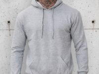 Moletom Masculino Liso Algodão Com Capuz Gramatura 300 (2 cores)