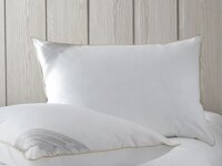 Travesseiro 50x70cm Buddemeyer Toque de Pluma Algodão Branco