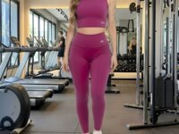 Conjunto Blackout Zero Transparência Legging E Cropped