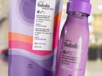 Kit Creme Sorbet Desodorante Nutritivo para o Corpo Tododia Amora e Flor de Pêssego com Refil