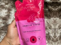 Refil Loção Hidratante Desodorante Corporal Cuide-se Bem Cereja Livre 350ml