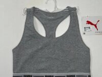 Top Puma Nadador Feminino Sem Bojo Algodão Fitness Academia