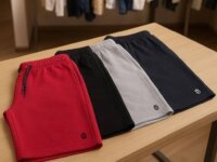 Kit 4 Bermuda Masculina Short Moletom Leve Caminhada Atacado