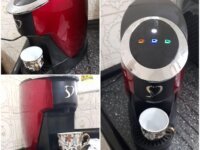 Tres Corações Touch Vermelho brilhante Cápsulas monodose