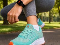 Kit Tenis Feminino Academia + Relógio Digital Led + Meia (várias cores)