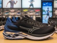 Tênis Mizuno Wave Mirai 7 Masculino - Preto+Marinho