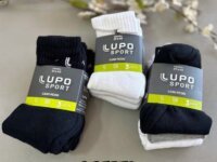 Kit 6 Pares Meias Lupo Cano Médio Esportivas Academia