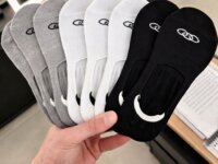 Kit Com 6 Pares De Meias Algodão Invisível Casual Olympikus