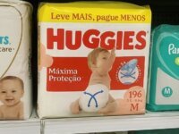 Huggies Fralda Descartável Máxima Proteção - M - 172 Um