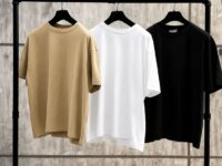Kit 3 Oversized Masculina Stretwear Básica Lisa Premium (P ou M)