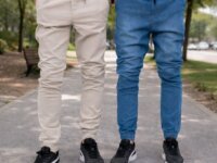 Calça Jogger Masculina Skinny Camufladas Ou Preta C Elastico