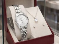 Kit Relógio Mondaine Prata Feminino 32610l0mkne2k1