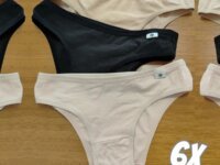 Kit 6 Calcinhas Biquini Em Algodão Cotton Original Delrio