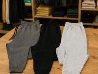 Kit 3 Calças Moletom Masculina Slim Fit Jogger Para Academia