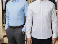 Camisa Social Masculina Manga Longa - 100% Microfibra (6 cores)