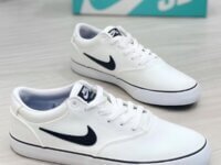 Tênis Nike SB Chron 2 Canvas Unissex - Branco
