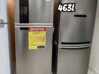 Geladeira/Refrigerador Brastemp Frost Free Duplex – Prata 463L BRM55FK