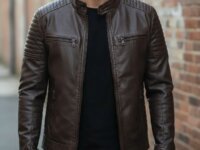 Jaqueta De Couro Masculina Resistente Super Promoção (2 cores)