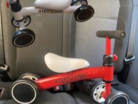 Bicicleta Infantil De Equilíbrio sem Pedal Andador 4 Rodas