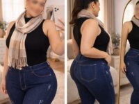 Calça Jeans Plus Size Feminina Skinny Com Lycra Cintura Alta (5 opções)