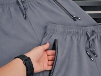 Short Masculino Bermuda Praia 2 Bolsos Zíper Secagem Rápida