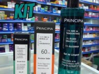 Kit Trio Limpeza, Hidratação E Proteção Solar Gl + Ah + Ps