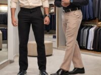 Calça Social Masculina Oxford Tradicional Tecido (várias cores)