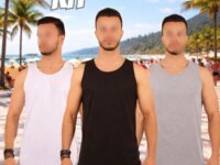 Kit 3 Camiseta Camisa Regata Masculina Blusa Longline Cavada (2 opções)