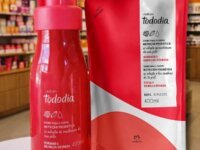 Kit Creme Desodorante Nutritivo Tododia Morango e Baunilha Dourada com Refil