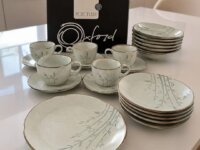 Aparelho De Jantar E Chá 30 Pçs Oxford Ryo Bambu
